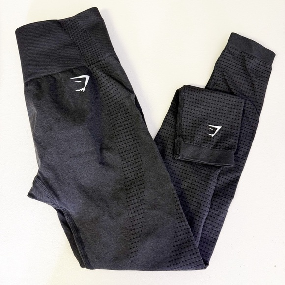Gymshark Vital Charcoal Legging Womens Size XS - Picture 1 of 6